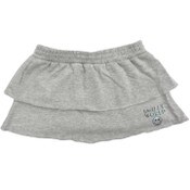 Wholesale - S-XL GIRL GREY LAYERED FRENCH TERRY SKIRT C/P 24